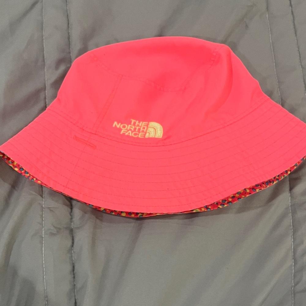 The North Face Hot Pink Reversible Bucket Hat